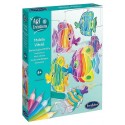 COFFRET MOBILE VITRAIL POISSONS - ART&CREATIONS SENTOSPHERE