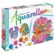 Aquarellum animaux chimeres - 3 tableaux 25x32cm 9 peintures - sentosphere-3373910063982-lilojouets-questembert-muzillac-morbiha