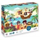 Puzzle les pirates 36 pieces 33x23cm avec poster - calypto-3373910076043-lilojouets-questembert-muzillac-morbihan