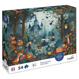 PUZZLE PETITES SORCIERES 48X33CM 54 PIECES AVEC POSTER - CALYPTO-3373910078092-Lilojouets-Questembert-Muzillac-Morbihan PUZZLE PETITES SORCIERES 48X33CM 54 PIECES AVEC POSTER - CALYPTO-3373910078092-Lilojouets-Questembert-Muzillac-Morbihan