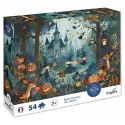 PUZZLE PETITES SORCIERES 48X33CM 54 PIECES AVEC POSTER - CALYPTO