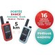 Pack 2 talkie walkie rechargeables 16 canaux portee 5km - buki-3700802106296-lilojouets-questembert-muzillac-morbihan