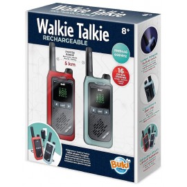 PACK 2 TALKIE WALKIE RECHARGEABLES 16 CANAUX PORTEE 5KM - BUKI-3700802106296-Lilojouets-Questembert-Muzillac-Morbihan PACK 2 TALKIE WALKIE RECHARGEABLES 16 CANAUX PORTEE 5KM - BUKI-3700802106296-Lilojouets-Questembert-Muzillac-Morbihan