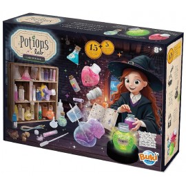 COFFRET LABO POTIONS - 15 POTIONS 5 EXPERIENCES AVEC FLACONS - BUKI-3700802106357-Lilojouets-Questembert-Muzillac-Morbihan