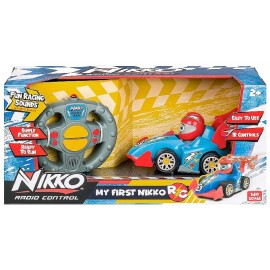 MA PREMIERE VOITURE DE COURSE RADIOCOM. INFRAROUGE 1.20E 20CM - NIKKO-4894716102310-Lilojouets-Questembert-Muzillac-Morbihan