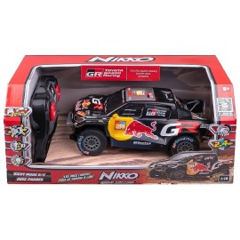 BUGGY RADIOCOM. TOYOTA RACING DAKAR RED BULL 2024 1.18E-22CM 2.4GHZ - NIKKO-4894716105939-Lilojouets-Questembert-Muzillac-Morbih