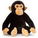 PELUCHE SINGE CHIMPANZE 30CM - KEELECO ECO-RESPONSABLE