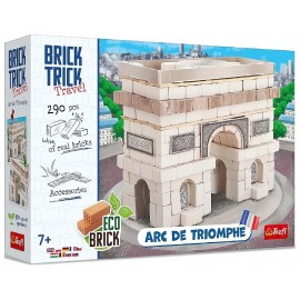 COFFRET BRIQUES - ARC DE TRIOMPHE  A CONSTRUIRE 290 PIECES - BRICK TRICK TRAVEL-5900511615517-Lilojouets-Questembert-Muzillac-Mo