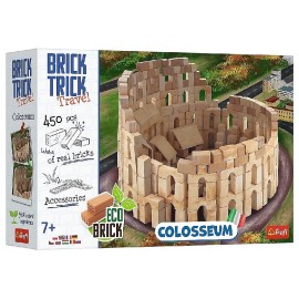 COFFRET BRIQUES - COLISEE A CONSTRUIRE - 450 PIECES - BRICK TRICK TRAVEL-5900511616088-Lilojouets-Questembert-Muzillac-Morbihan