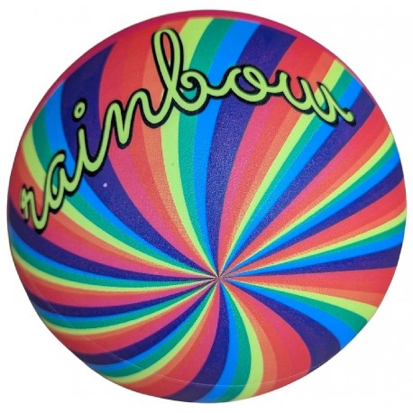 BALLON DE PLAGE RAINBOW 22CM - MONDO-8001011260850-Lilojouets-Questembert-Muzillac-Morbihan