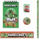 Pack de papeterie minecraft 5 accessoires - mojang studios-8435507884969-lilojouets-questembert-muzillac-morbihan