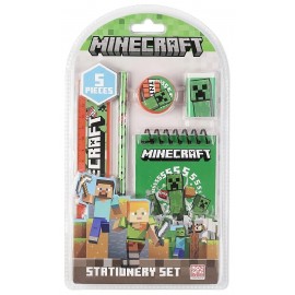 PACK DE PAPETERIE MINECRAFT 5 ACCESSOIRES - MOJANG STUDIOS-8435507884969-Lilojouets-Questembert-Muzillac-Morbihan PACK DE PAPETERIE MINECRAFT 5 ACCESSOIRES - MOJANG STUDIOS-8435507884969-Lilojouets-Questembert-Muzillac-Morbihan