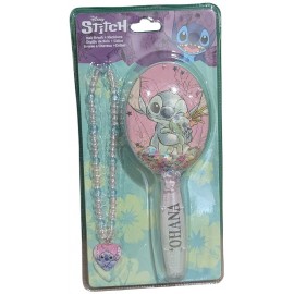 PACK BROSSE A CHEVEUX AVEC COLLIER STITCH DE DISNEY