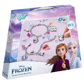 KIT CREATIF BIJOUX BRACELETS ET CHARMS REINE DES NEIGES FROZEN2 - TOTUM