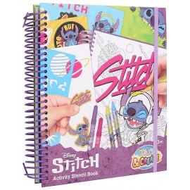 CAHIER A SPIRALE PACK COLORIAGE STITCH