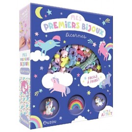 COFFRET MES PREMIERS BIJOUX LICORNES - 230 PERLES ET ACCESSOIRES - AUZOU BIJOUX-9791039556811-Lilojouets-Questembert-Muzillac-Mo COFFRET MES PREMIERS BIJOUX LICORNES - 230 PERLES ET ACCESSOIRES - AUZOU BIJOUX-9791039556811-Lilojouets-Questembert-Muzillac-Mo