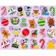 Boite metal 300 gommettes repositionnables - noel - auzou-9791039564311-lilojouets-questembert-muzillac-morbihan