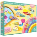 COFFRET MON SEMAINIER DE 7 BARRETTES ARC-EN-CIEL A CREER - AUZOU CREATIF