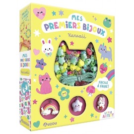 COFFRET MES PREMIERS BIJOUX KAWAII - 230 PERLES ET ACCESSOIRES - AUZOU BIJOUX-9791039567268-Lilojouets-Questembert-Muzillac-Morb COFFRET MES PREMIERS BIJOUX KAWAII - 230 PERLES ET ACCESSOIRES - AUZOU BIJOUX-9791039567268-Lilojouets-Questembert-Muzillac-Morb