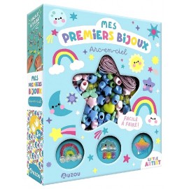COFFRET MES PREMIERS BIJOUX ARC-EN-CIEL - 230 PERLES ET ACC. - AUZOU BIJOUX-9791039567275-Lilojouets-Questembert-Muzillac-Morbih COFFRET MES PREMIERS BIJOUX ARC-EN-CIEL - 230 PERLES ET ACC. - AUZOU BIJOUX-9791039567275-Lilojouets-Questembert-Muzillac-Morbih