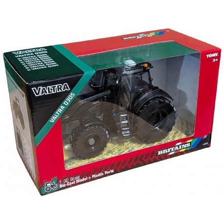 TRACTEUR VALTRA NOIR Q305 EN METAL 1.32E 18CM - BRITAINS-0036881433095-Lilojouets-Questembert-Muzillac-Morbihan