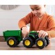Tracteur sonore avec remorque 37cm monster treads john deere - tomy-0036881473534-lilojouets-questembert-muzillac-morbihan