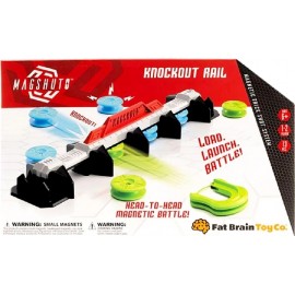 MAGSHUTO KNOCKOUT BATTLE RAIL - MODE DUEL - JEU DE TIRS PAR SYSTEME MAGNETIQUE-0810074277549-Lilojouets-Questembert-Muzillac-Mor