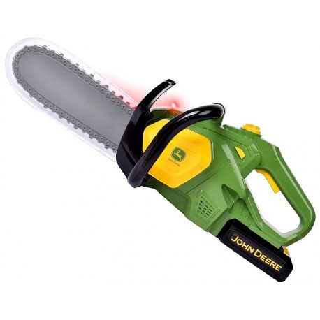 TRONCONNEUSE 42CM MOTORISÉE SONS ET LUMIERES JOHN DEERE - TOMY-0840359706815-Lilojouets-Questembert-Muzillac-Morbihan