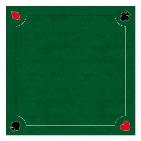 TAPIS DE JEU CARTES 60X60CM VERT ANTIDERAPANT - GAMME EXCELLENCE-3700325031983-Lilojouets-Questembert-Muzillac-Morbihan