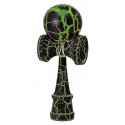 BILBOQUET KENDAMA CRACKLE VERT BOULE 6CM