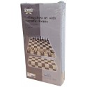 JEU D'ECHECS PLIABLE 40X40CM - EDITION PRESTIGE- FERMETURE MAGNETIQUE