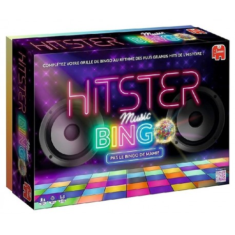 JEU HITSTER MUSIC BINGO - VERSION FRANCAISE - JUMBO-3701656100171-Lilojouets-Questembert-Muzillac-Morbihan