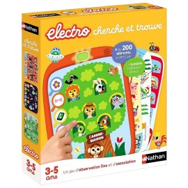 TABLETTE ELECTRO CHERCHE ET TROUVE SONORE ET LUMINEUX - 10 PLANCHES RECTO VERSO-3701656100478-Lilojouets-Questembert-Muzillac-Mo TABLETTE ELECTRO CHERCHE ET TROUVE SONORE ET LUMINEUX - 10 PLANCHES RECTO VERSO-3701656100478-Lilojouets-Questembert-Muzillac-Mo