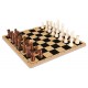 Jeu d'echecs - plateau 26cm et pieces en bois - serie noire dujardin-3701656100553-lilojouets-questembert-muzillac-morbihan