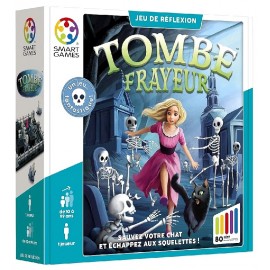 JEU TOMBE FRAYEUR - 80 DEFIS - JEU DE REFLEXION SMARTGAMES-5414301525929-Lilojouets-Questembert-Muzillac-Morbihan