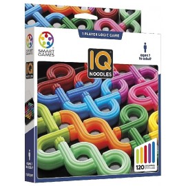 JEU IQ NOODLES - JEU DE LOGIQUE 120 CHALLENGES - SMARTGAMES-5414301526520-Lilojouets-Questembert-Muzillac-Morbihan