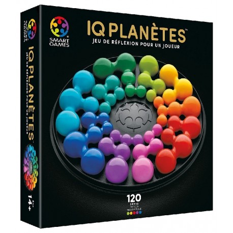 JEU IQ PREMIUM PLANETES - JEU DE REFLEXION 120 DEFIS - SMARTAMES-5414301527169-Lilojouets-Questembert-Muzillac-Morbihan