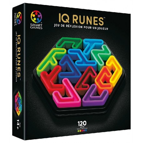 JEU IQ PREMIUM RUNES - JEU DE REFLEXION 120 DEFIS - SMARTAMES-5414301527190-Lilojouets-Questembert-Muzillac-Morbihan