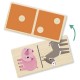 Jeu de dominos la ferme - 28 pieces bois reversibles - goula-8410446002278-lilojouets-questembert-muzillac-morbihan