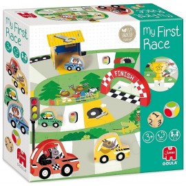 JEU MA PREMIERE COURSE - MY FIRST RACE PLATEAU PUZZLE - JUMBO GOULA