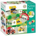 JEU MA PREMIERE COURSE - MY FIRST RACE PLATEAU PUZZLE - JUMBO GOULA