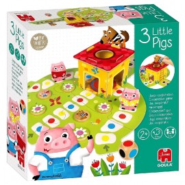 JEU 3 LITTLE PIGS - JEU COOPERATIF - LES 3 PETITS COCHONS - JUMBO GOULA-8410446531464-Lilojouets-Questembert-Muzillac-Morbihan JEU 3 LITTLE PIGS - JEU COOPERATIF - LES 3 PETITS COCHONS - JUMBO GOULA-8410446531464-Lilojouets-Questembert-Muzillac-Morbihan