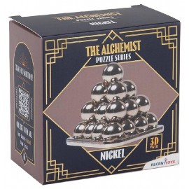 CASSE-TETE THE ALCHEMIST NICKEL - 3D PUZZLE EN METAL ARGENTÉ - RECENT TOYS