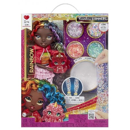 POUPEE RAINBOW HIGH SHIMMERS IRIS 25CM SLIME ET PAILLETTES-0035051122432-Lilojouets-Questembert-Muzillac-Morbihan