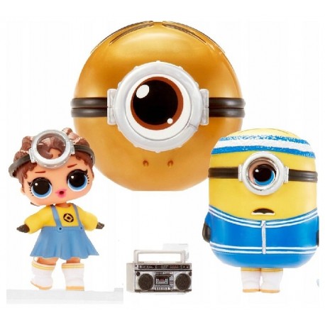 POUPEE L.O.L SURPRISE - BOULE MINIONS-0035051542728-Lilojouets-Questembert-Muzillac-Morbihan