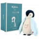 Peluche veilleuse manchot bleu avec boite kaloo-3666502120102-lilojouets-questembert-muzillac-morbihan