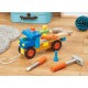 Camion de bricolage 17 pieces en bois - brico'kids - janod-3700217350222-lilojouets-questembert-muzillac-morbihan