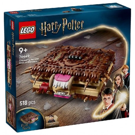 76449 LE MONSTRUEUX LIVRE DES MONSTRES - 518 PIECES - LEGO HARRY POTTER-5702017812878-Lilojouets-Questembert-Muzillac-Morbihan