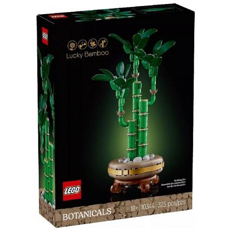 10344 LE BAMBOU DE LA CHANCE - 325 PIECES - LEGO BOTANICALS-5702017814650-Lilojouets-Questembert-Muzillac-Morbihan