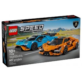 77238 LAMBORGHINI REVUELTO ET HURACAN - 607 PIECES - LEGO SPEED CHAMPIONS